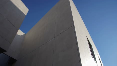 modern concrete building facade