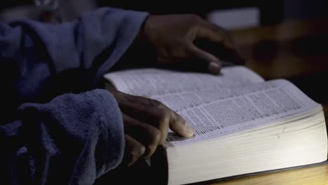 praying to god with bible faithfully worshipping with people stock footage stock video