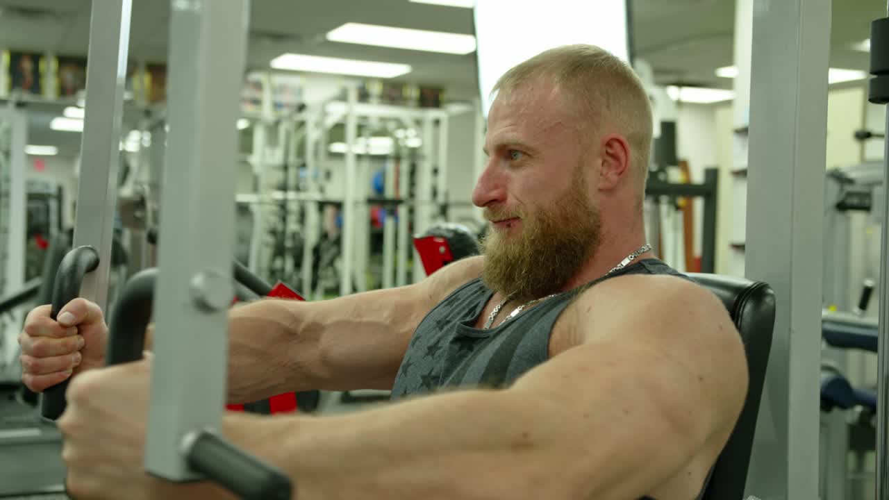 Muscle build Work hard exercise