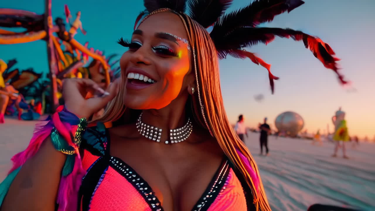 Burning Man Festival Celebration