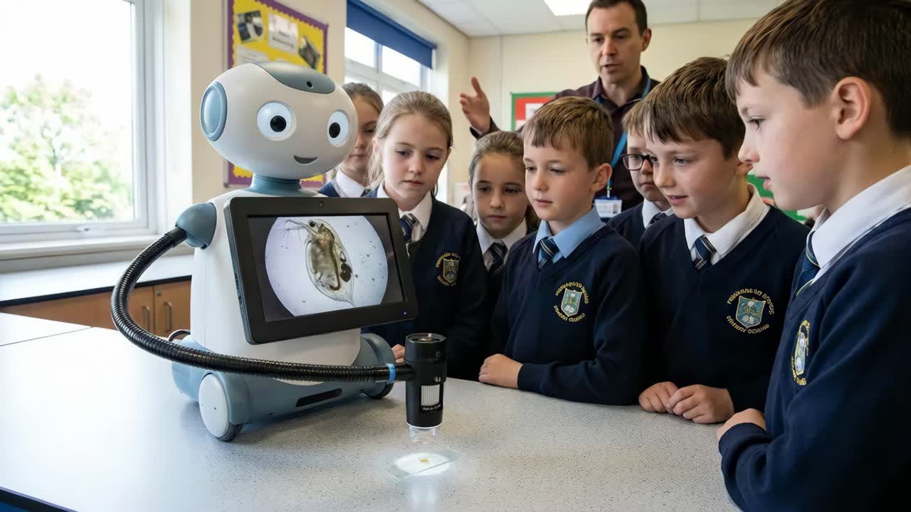 Robotassistert læring i klasserommet