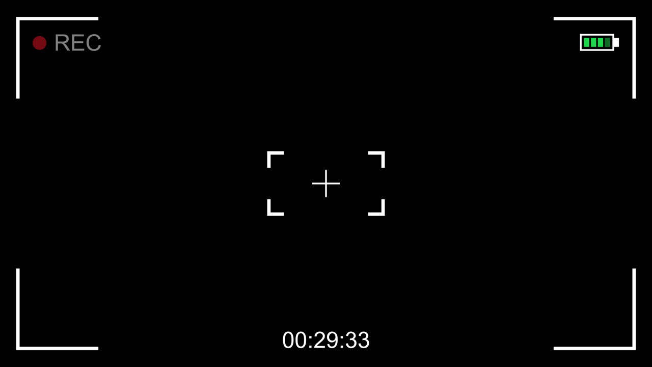Camera Recording Viewfinder Overlay with Alpha Channel