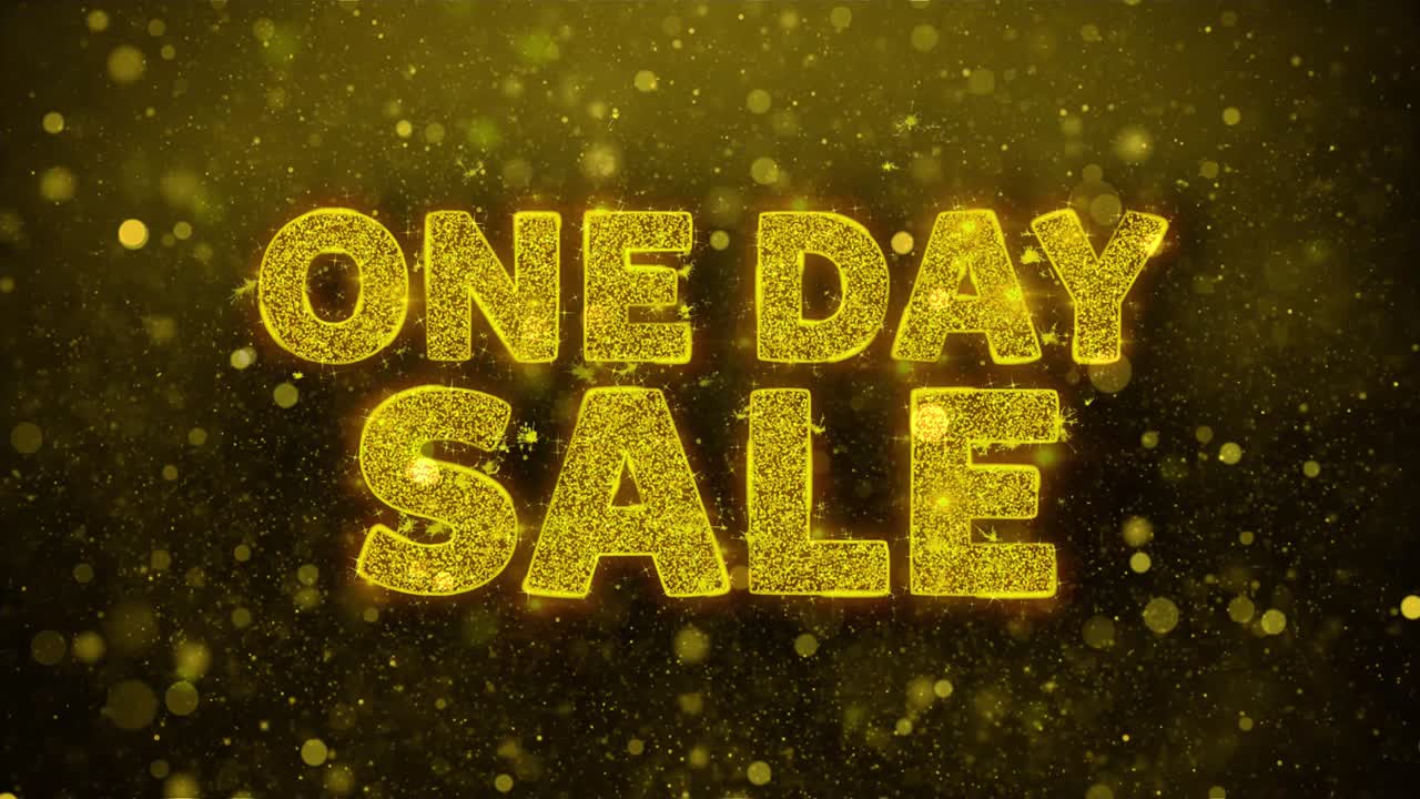 One Day Sale Banner