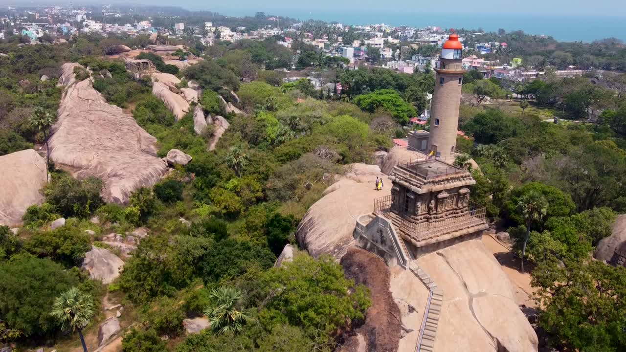 faro de mahabalipuram, tamil nadu, india