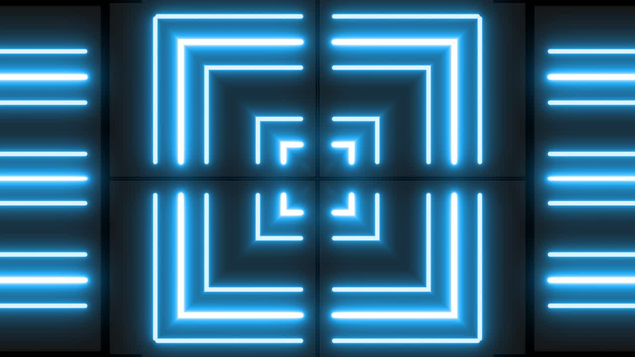 patrón de luz de neón abstracto