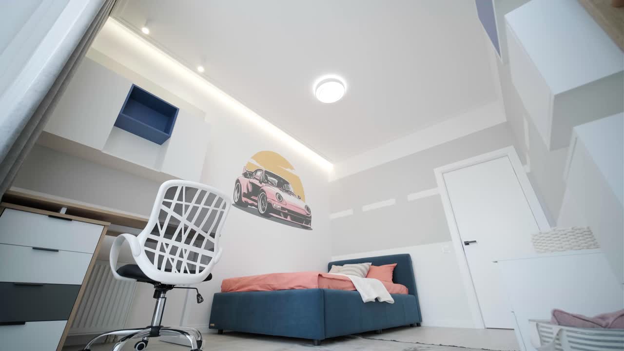 interior moderno y elegante del apartamento. diseño de interiores para el hogar. renovación de apartamentos nuevos