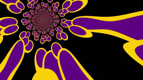animación en espiral de líneas
