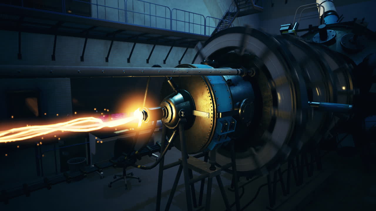 Studying particle acceleration in a research lab