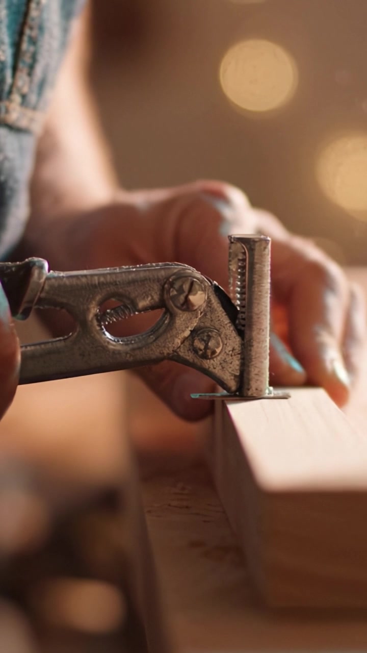 Craftsmanship in Action: A Skilled Artisan Using Hand Tools to Shape Wood, Highlighting the Precision and Attention to Detail in Fine Carpentry Techniques