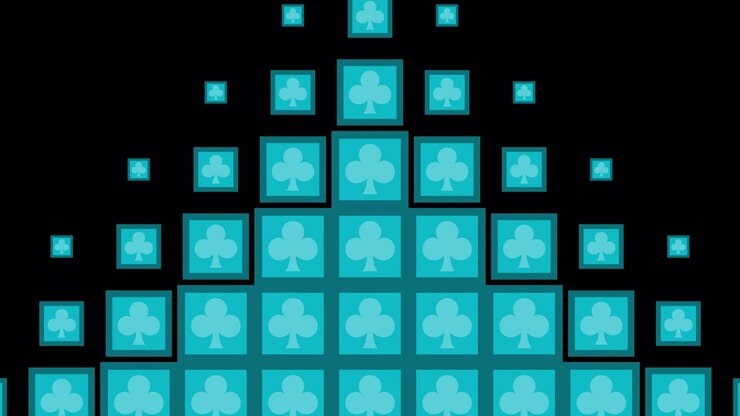Clubs Card Suit Pattern