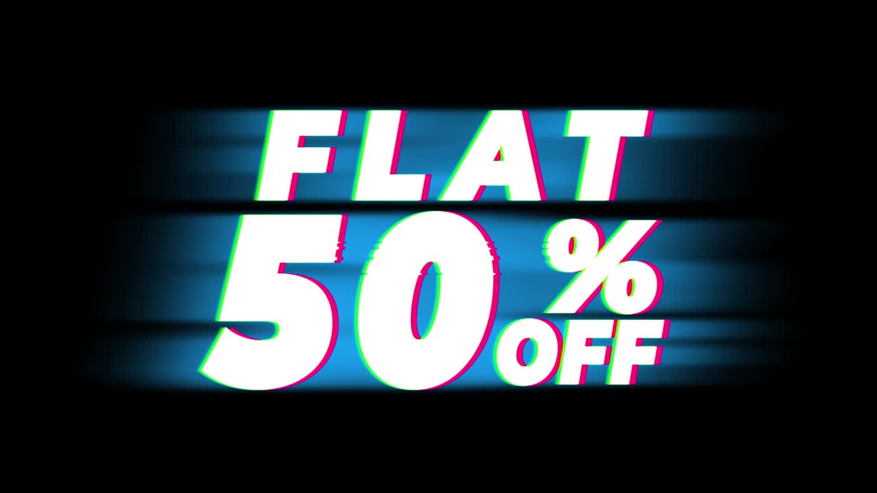 50% Off Sale Promotion Graphics