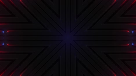 fondo de patrón geométrico de neón abstracto