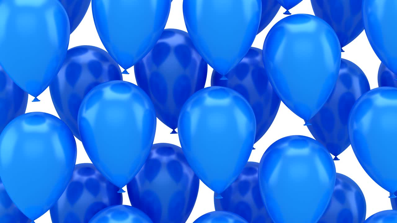 los globos que vuelan hacia arriba
