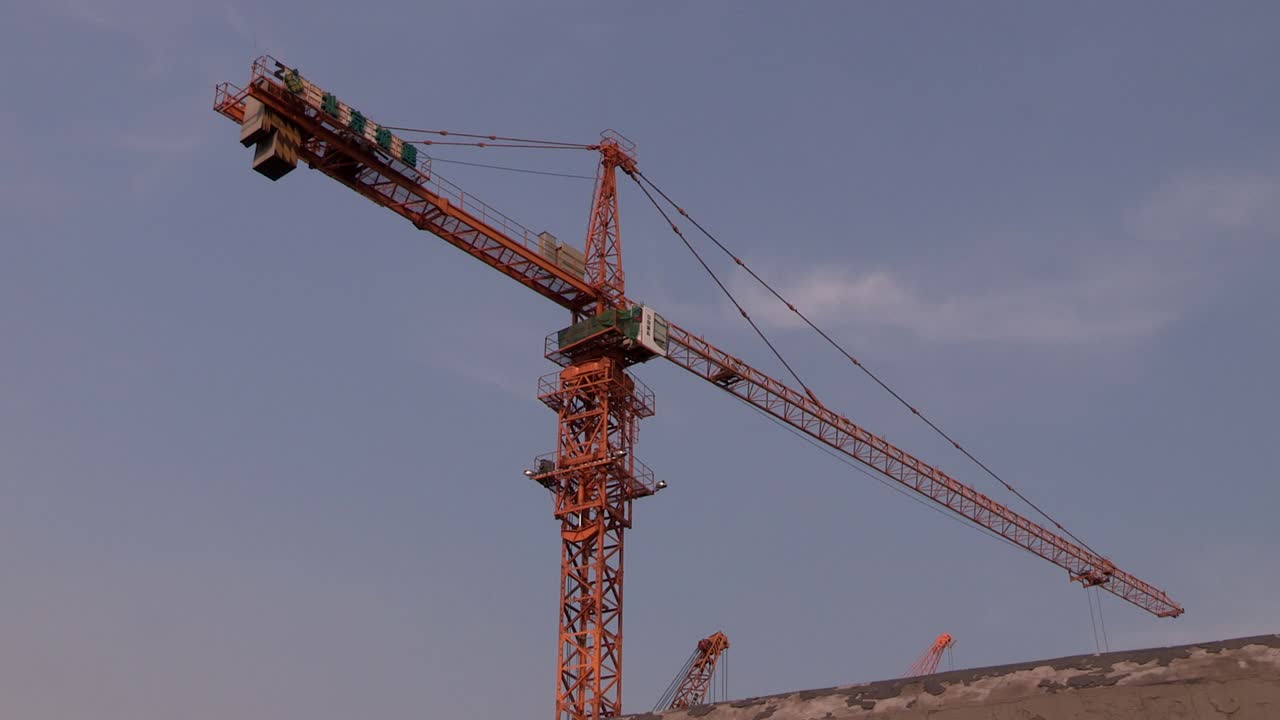 grúa en baijing, china