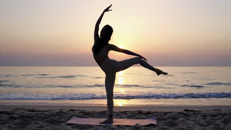 sunrise/sunset yoga on the beach