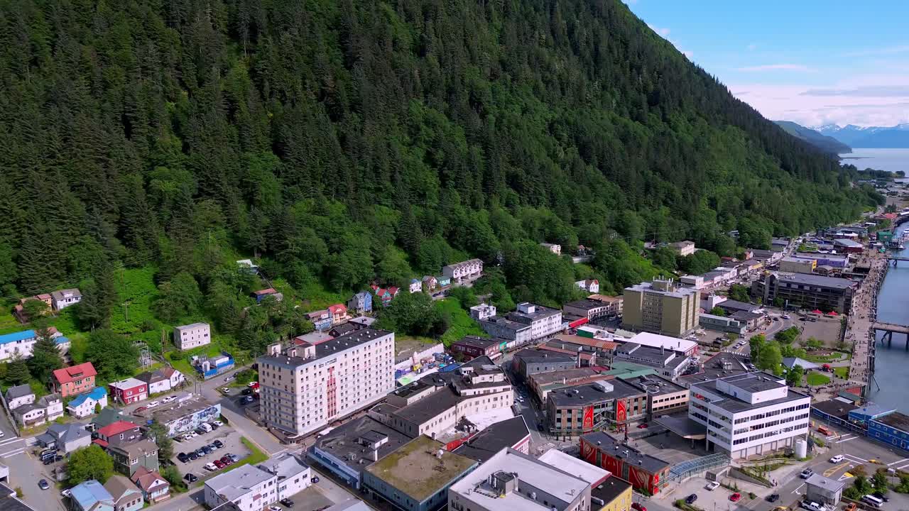 high aerial push in juneau alaska