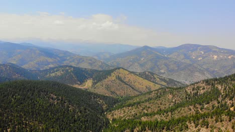 vast wide open alpine desert rocky mountain ranges and hills