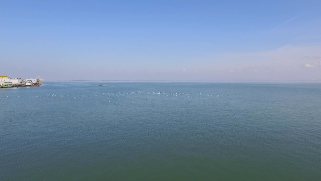 항공: 네덜란드의 유명한 어촌 항구 예세케