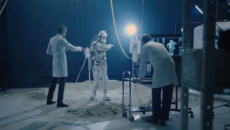 astronaut testing and simulation
