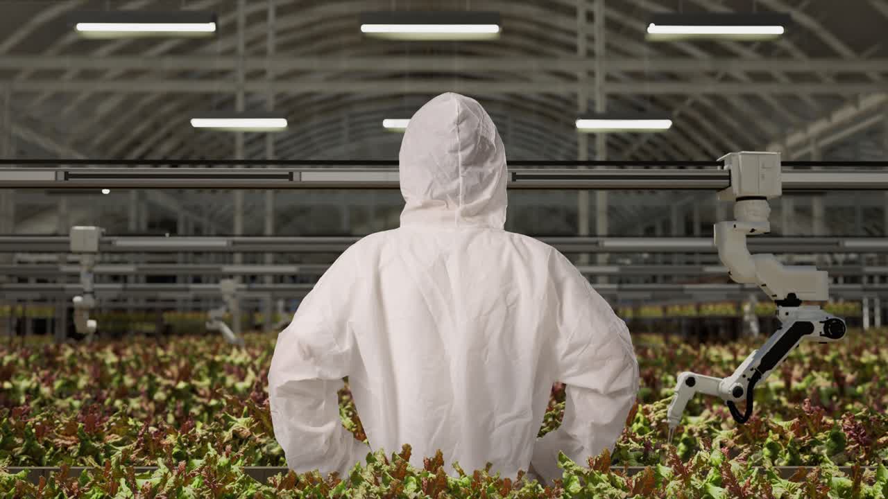 granja automática de lechuga hidropónica