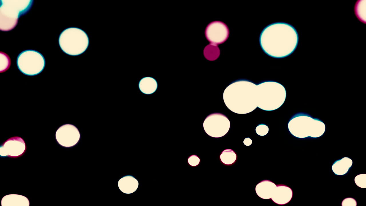 추상적인 보케 조명