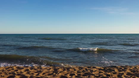 olas de playa en cámara ultra lenta