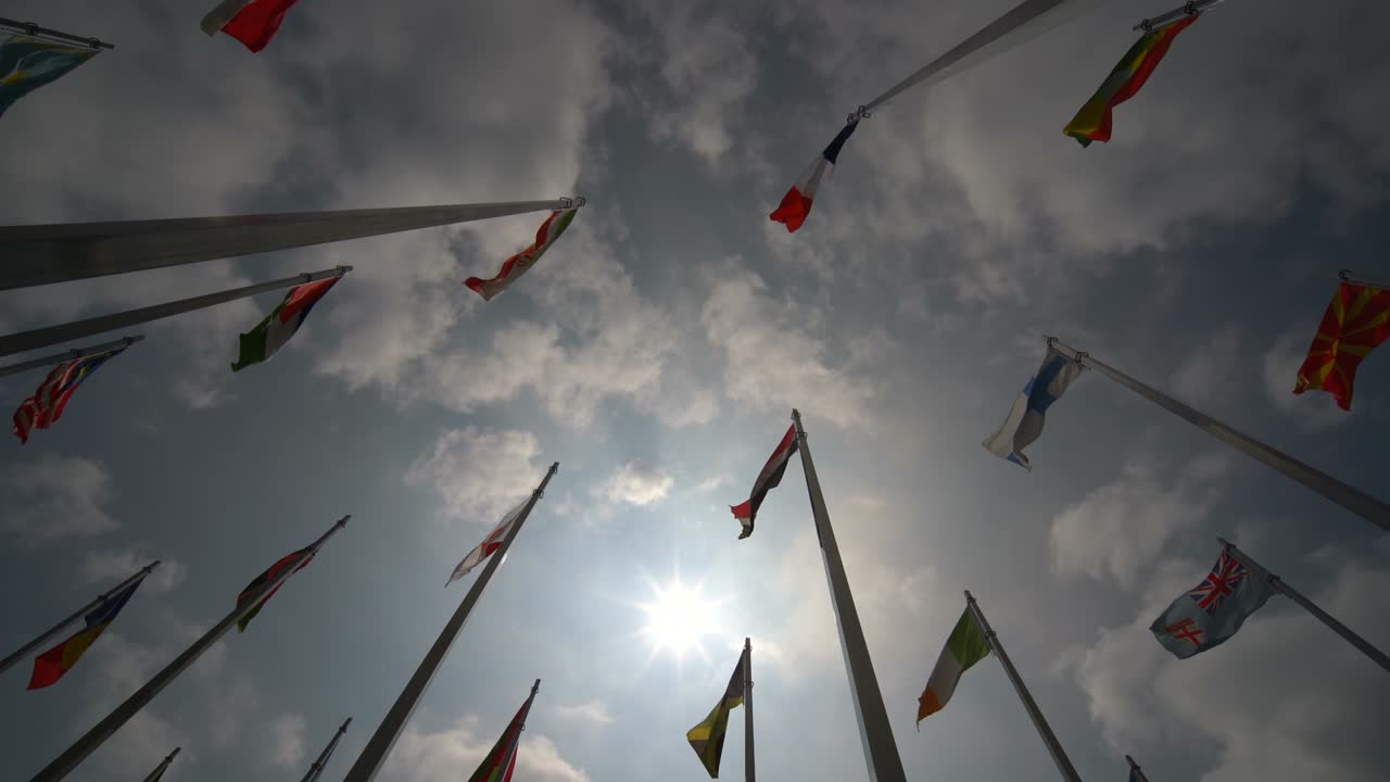 las banderas nacionales