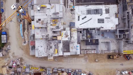 construcción de un edificio residencial