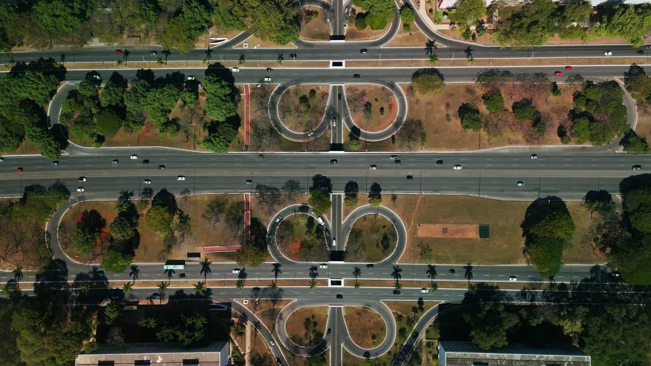 Strrets of Brasilia, Brazil's capital