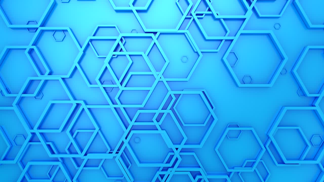 fondo de hexágonos animados