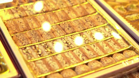 wide range of baklava candies