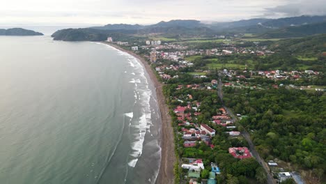 jaco beach, costa rica, drone shot