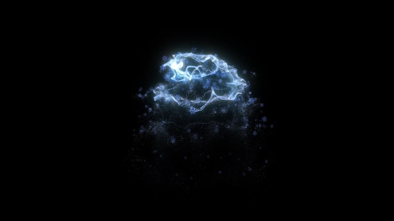 빛나는 추상적인 크리스마스 트리