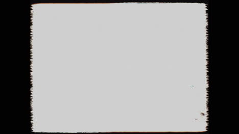 Real 35mm 4x3 film frame overlay - distorted