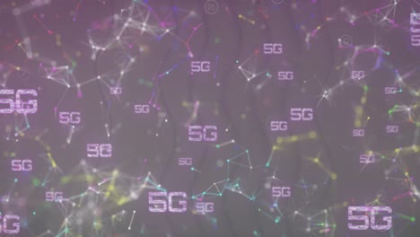 animation of 5g over networks of connections