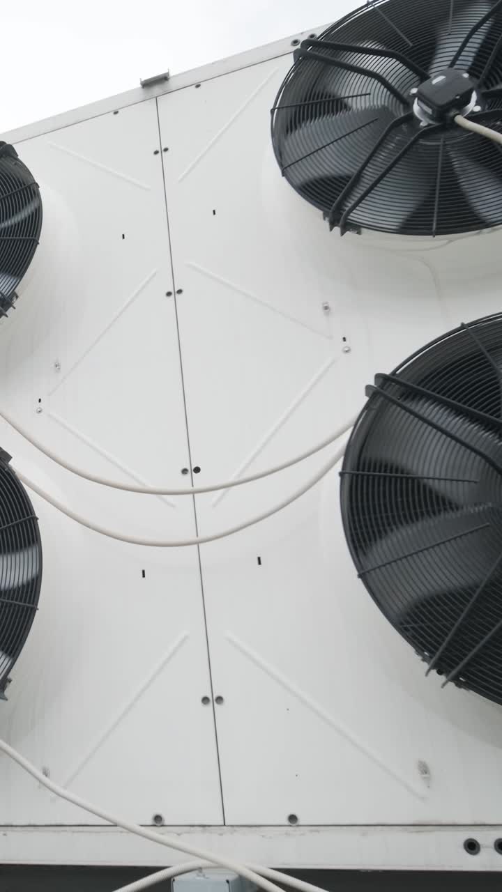 Industrial Air Conditioning Unit with Fans