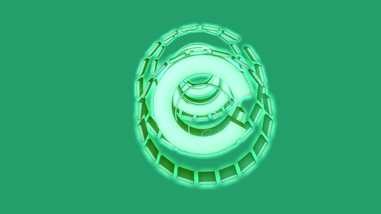 fondo con una espiral futurista haciendo un patrón.