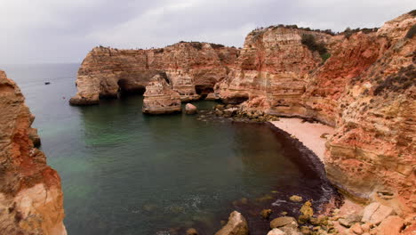 vista de la playa en el océano atlántico