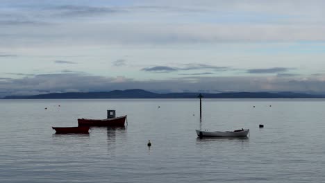 morecambe bay on a sultry and moody evening