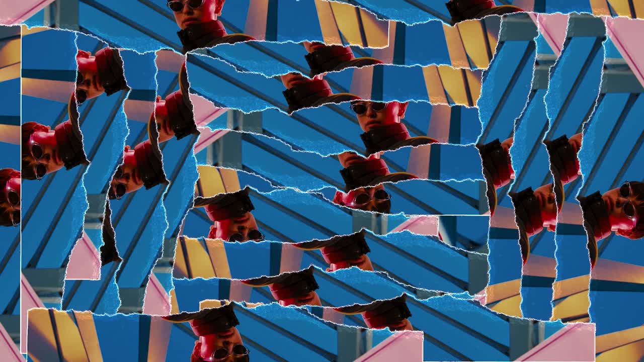 Paper Collage Transitions