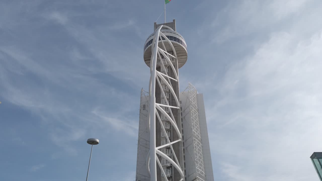 Vasco da Gama tower is Lisbon's tallest building