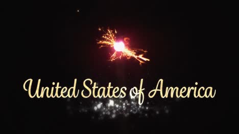 United-States-of-America-text-and-a-sparkle-for-fourth-of-July.