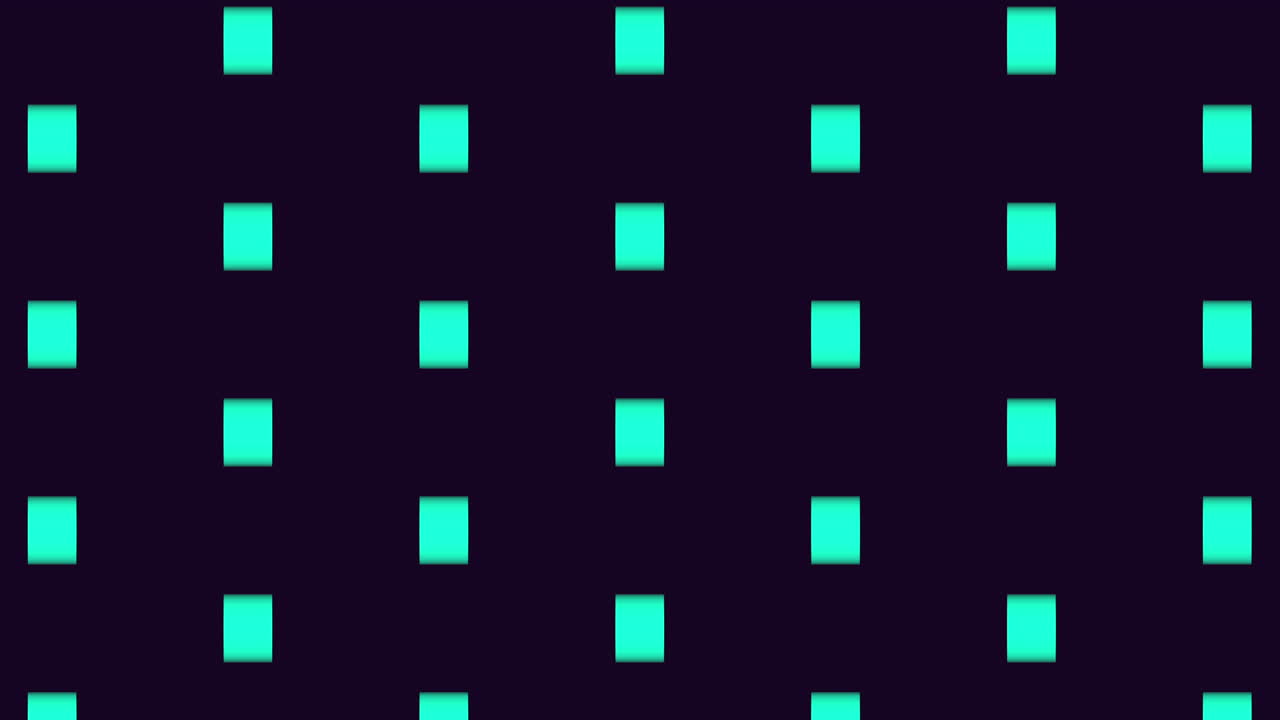 黒と黄色の長方形のグリッドが 印象的なパターンを作ります