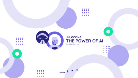 Unlocking the Power of AI - Modern Design