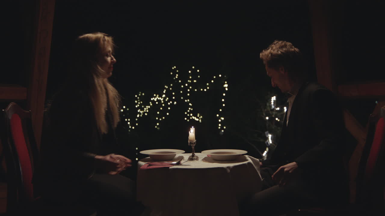 로맨틱한 저녁 데이트