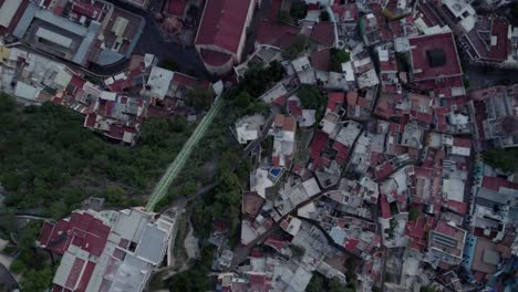 view that reveals the city and mountains of guanajuato mexico