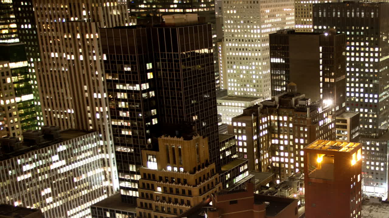 맨해튼 근접 촬영 밤 00 1