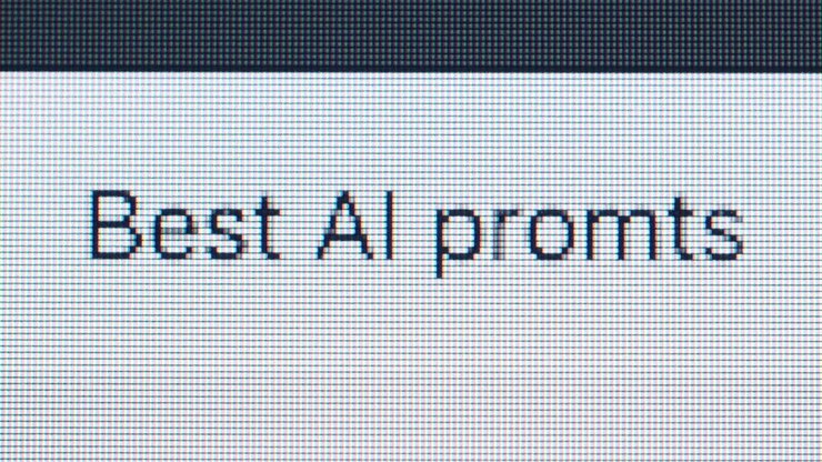Best AI prompts on screen