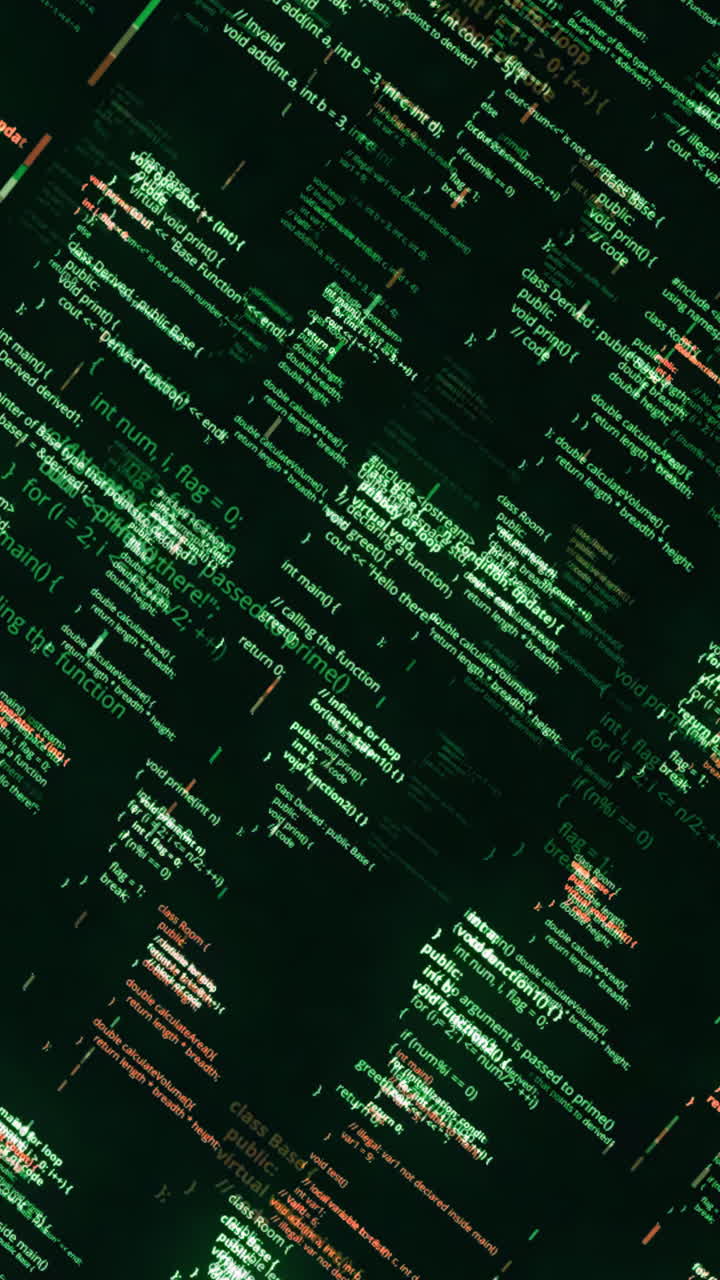 Computer Code Display