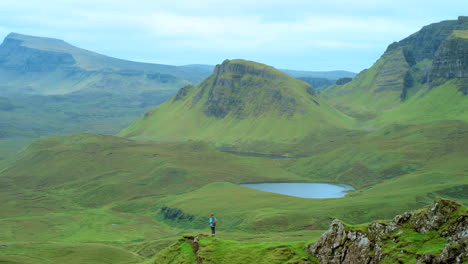 hiking in the scottish highlands